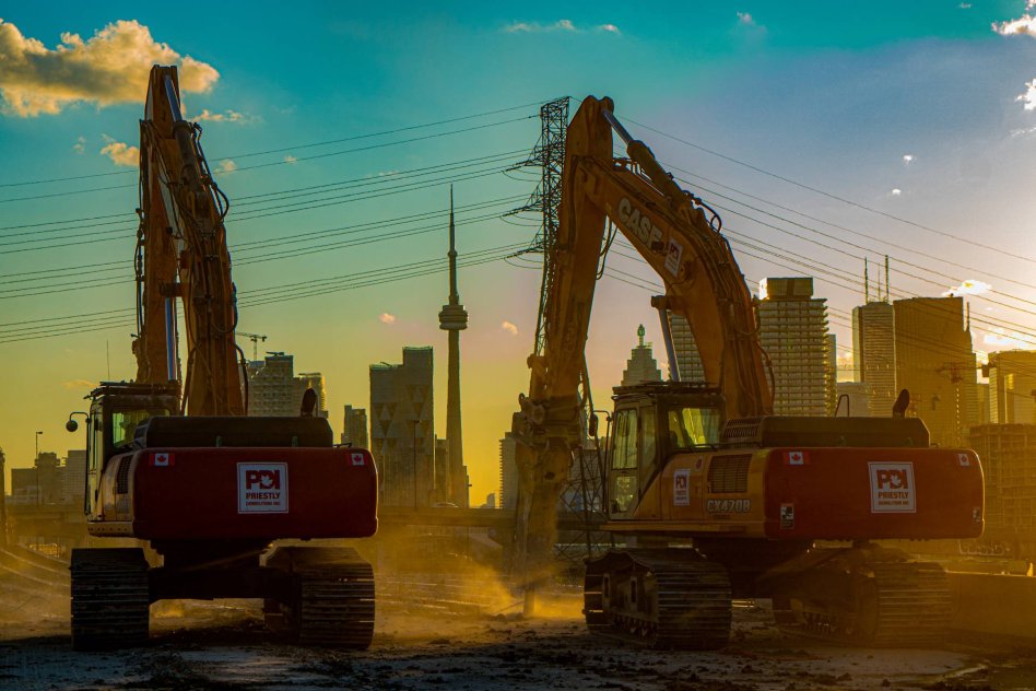 Priestly Demolition Gardiner Expressway East end of Toronto